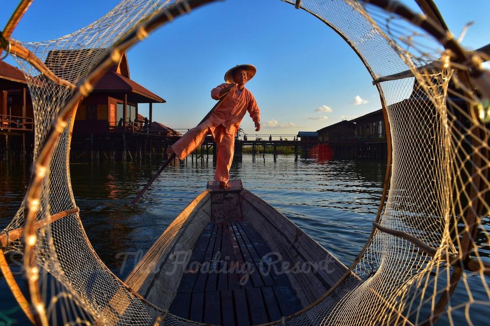 Shwe Inn Tha Floating Resort Inle Lake Экстерьер фото