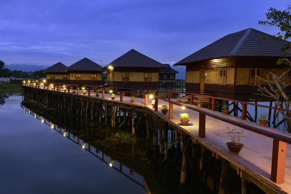 Shwe Inn Tha Floating Resort Inle Lake Экстерьер фото